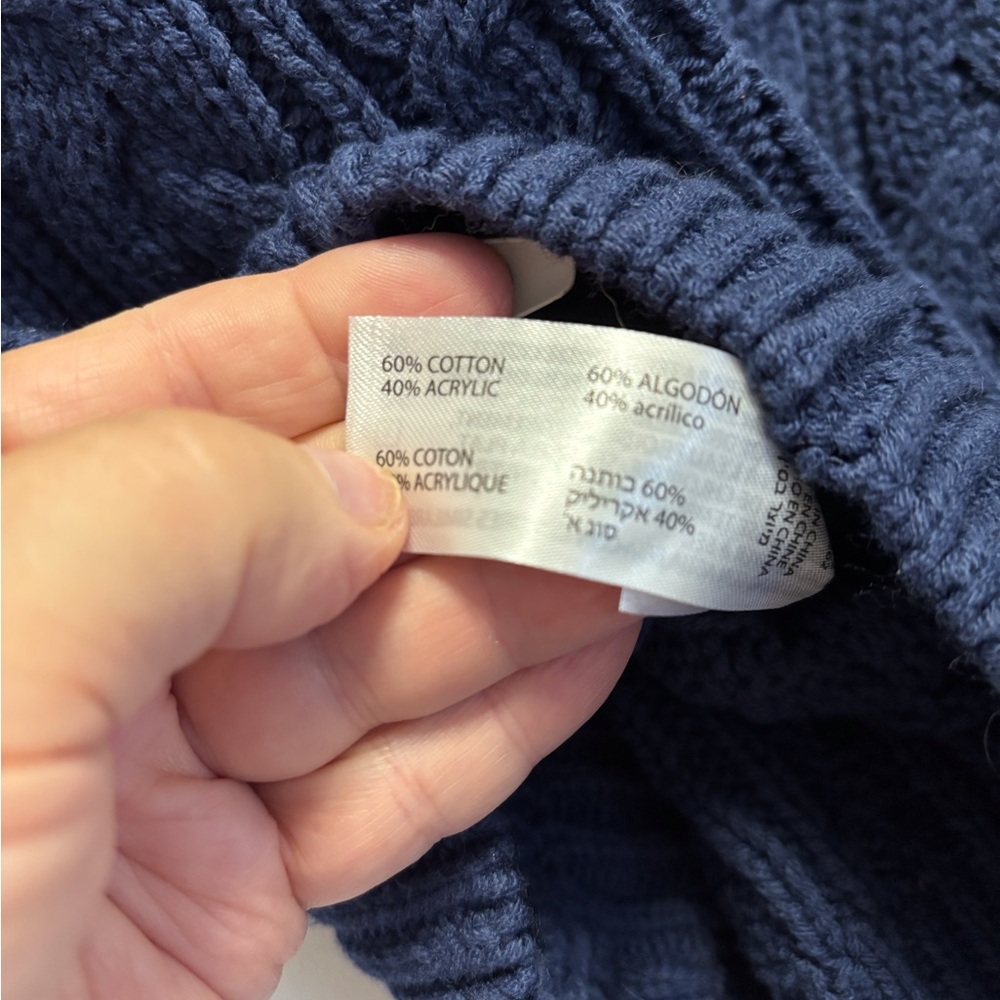 Devoted Cable Knit button up Sweater - Size S - Picture 5 of 5